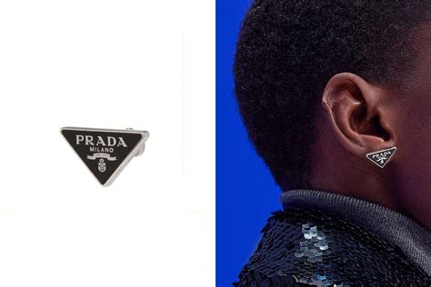 prada leather flower earrings|prada earrings dupe.